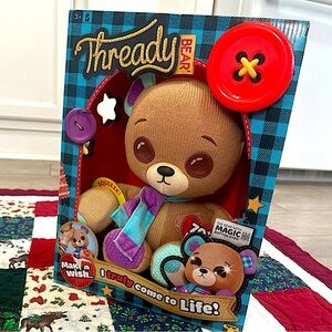 New Interactive Teddy Beat Thready Bear 70+ expressions Interactive 14"